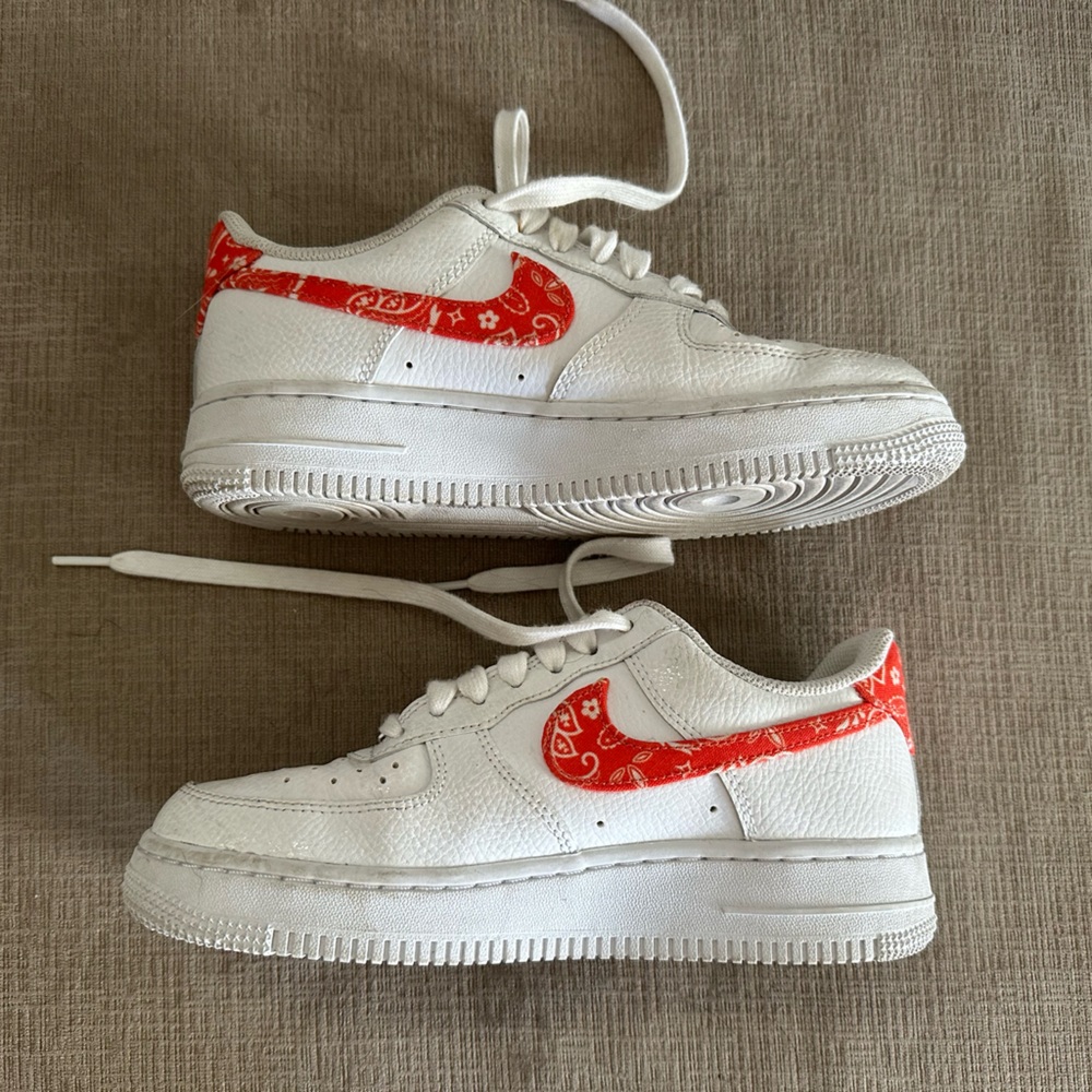 Nike Air Force 1 Orange Paisley